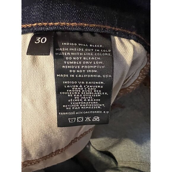 J Brand Women's Cropped Distressed Skinny Jeans‎ Size 30/10 - Picture 7 of 8